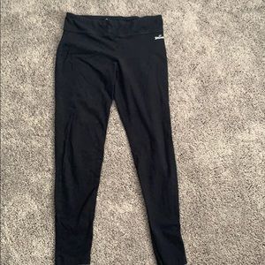 4 pair black cotton yoga pants
